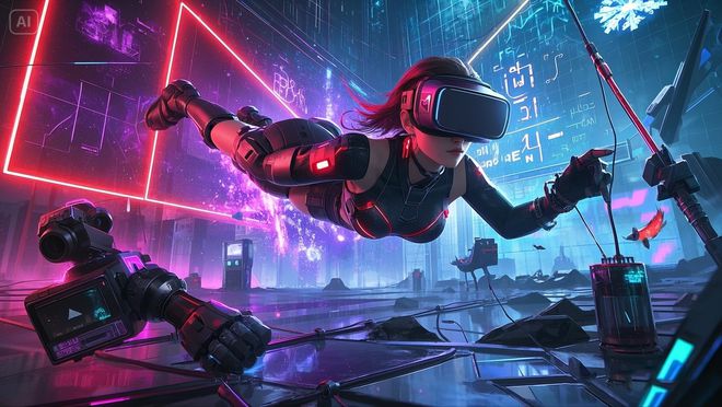VR設(shè)備防暈黨福音！2025年零眩暈VR游戲TOP10Meta Quest3必裝(圖1)